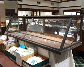 Slant Front Counter Top Showcase