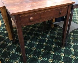 One Drawer Table