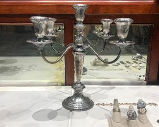 Sterling Candelabra