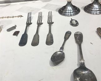 Coin Silver marked Hobbs