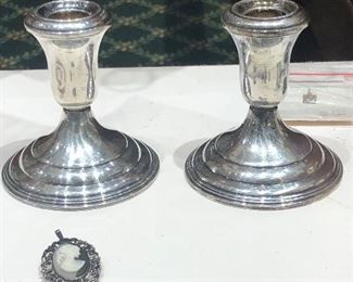 Sterling Candlesticks