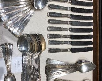 Set of Sterling Silver Flatware