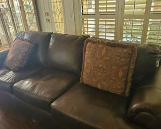 New Leather Couch