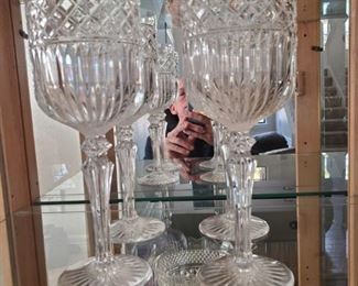 Wine glasses. I wouldn't know anything about wine glasses since I don't drink wine. That was a lie.
