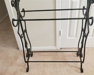 Blanket holder? Towel Rack? Ancient Printing Press? You decide.