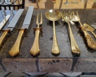Gold Plated Stainless steel silver.