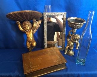 Cherubs and Book Safe