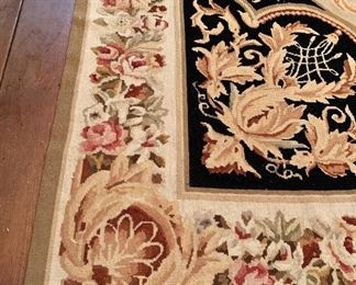 Michaelian and Kohlberg Needlepoint Rug 9 x 12