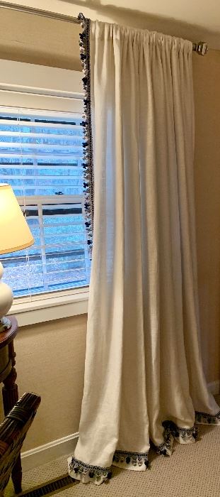 All window treatments are for sale!