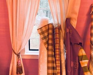 Lots of very expensive fabrics!