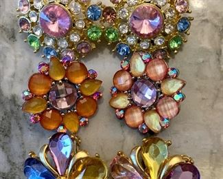 2- clip and 1-pierced - pretty!