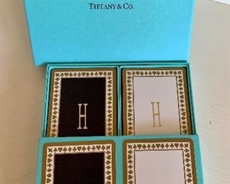 Tiffany and Co. playing cards