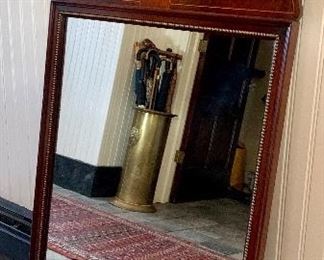 Chippendale Mirror with Gold Accents