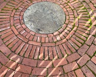 This is not for sale - I just though it was beautiful! This is the patterned brick work in front of this fabulous house!