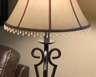 Wrought Iron Table Lamp