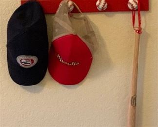 Baseball Hat Rack