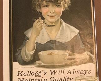 Vintage advertising prints