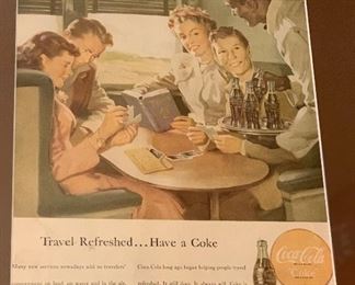Vintage advertising prints