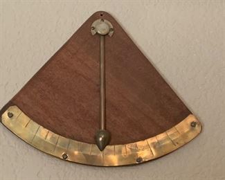 Brass Inclinometer