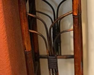 Faux Bamboo Pedestal