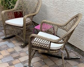 Antique Wicker Rocking Chair #1
Antique Wicker Rocking Chair #2