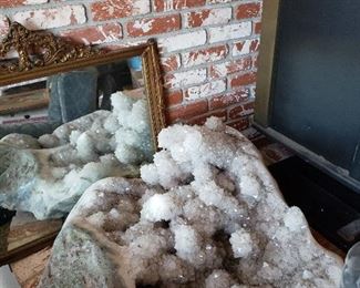 FOUR foot geode - smaller one as well
