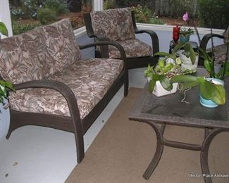 Sofa, Two Chairs, Table