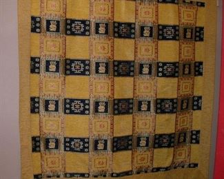 Gorgeous Wall Hanging from Alaska Made by Native Tribe 