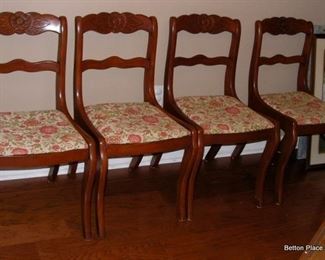 Four Dining Chairs 1940 era