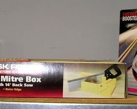Mitre box etc