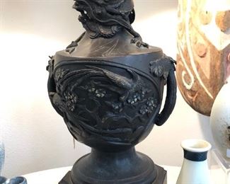 Antique Bronze Lamp..