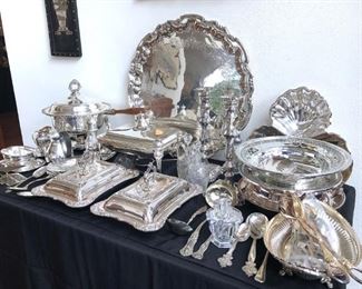 Assortment of Silver Plate..