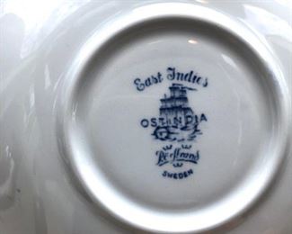 OSTINDIA Rorstrand "East Indies" Sweden 