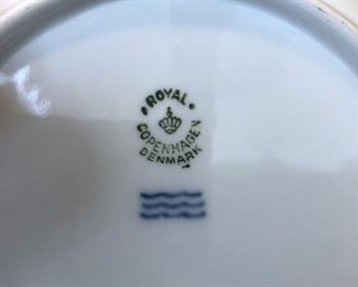 Royal Copenhagen Porcelain, "Georgiana" Made in DENMARK..