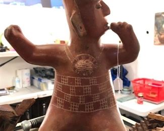 Colima shaman, West Mexico 200 BC to 200 AD..