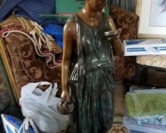 bronze statue