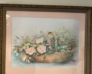 Very low numbered Joyce Perdue Smith signed print 14 out of 1000.print