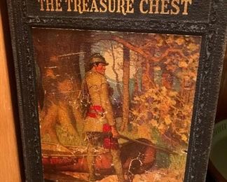 Cover of the 1920s Bookhouse Treasure Chest books