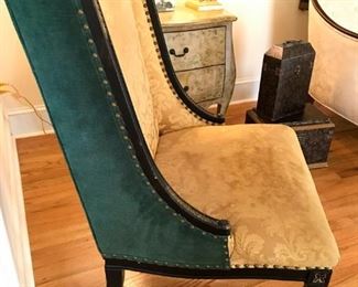 Side view of French Louis XV style  chair