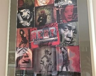 Rent- Autographed by actors and actresses 