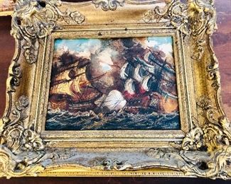 Nautical  Ship theme framed art