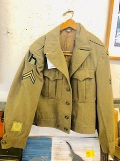 WW11 Jacket with Patches 