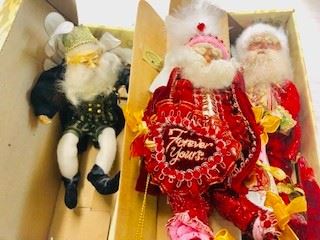 Mark Robert Christmas and Valentines Fairies in Boxes with Tags        LO OK THESE UP 