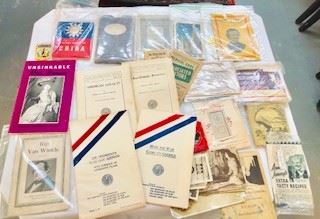 WW1 German and American  Paper Goods , Edgar Alan Poe , Large Variety of paper goods 