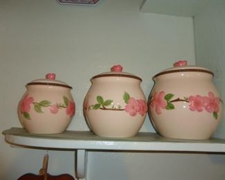 Franciscan Desert Rose set of china. I THINK SHE HAS EVERY PIECE