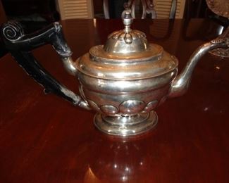 STERLING SILVER TEA POT VERY OLD!