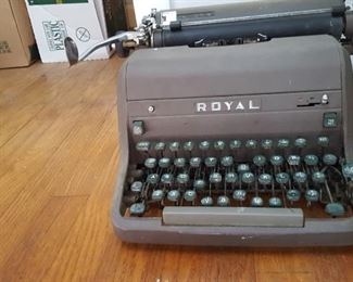 Royal typewriter