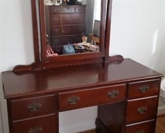 Dresser with bench