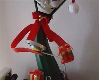 Frank E. Post Christmas animated singing