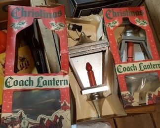 Vintage Coach Lantern light